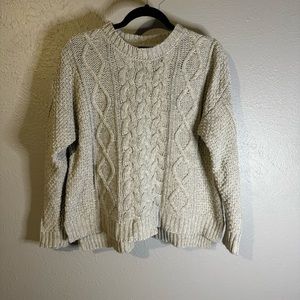 Forever 21 cable knit sweater